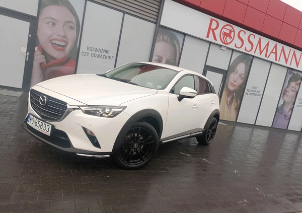 Mazda CX-3 cena 71900 przebieg: 37000, rok produkcji 2018 z Ostrołęka małe 596